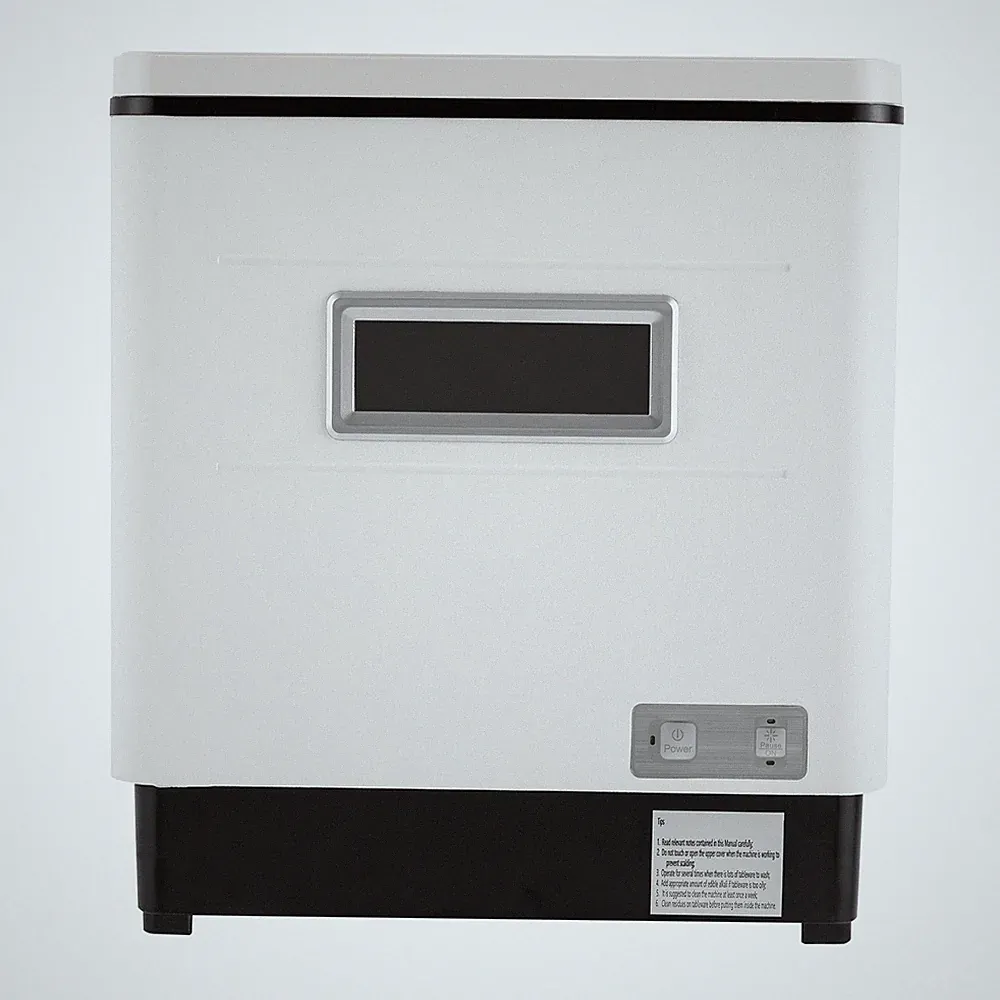 Edelstahl Geschirrspüler 60L Mini Spülmaschine Tischgeschirrspüler freistehen