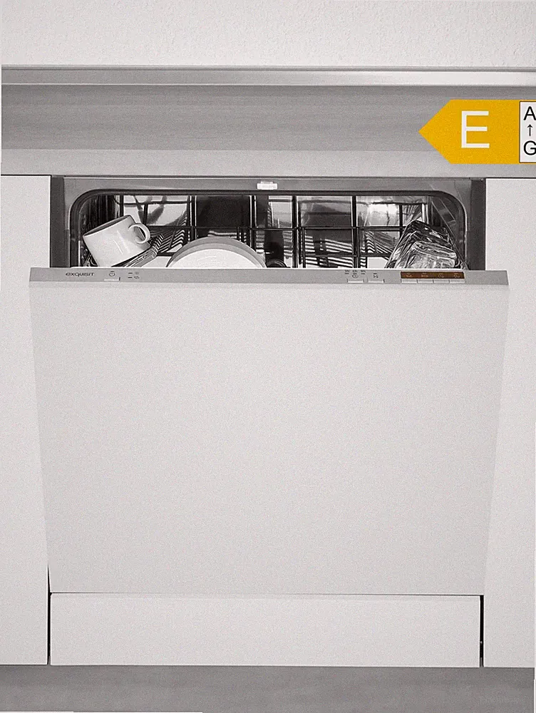 Einbau Geschirrspüler EGSP6012-E-030E silber 60cm 12 Maßgedecke Edelstahl E