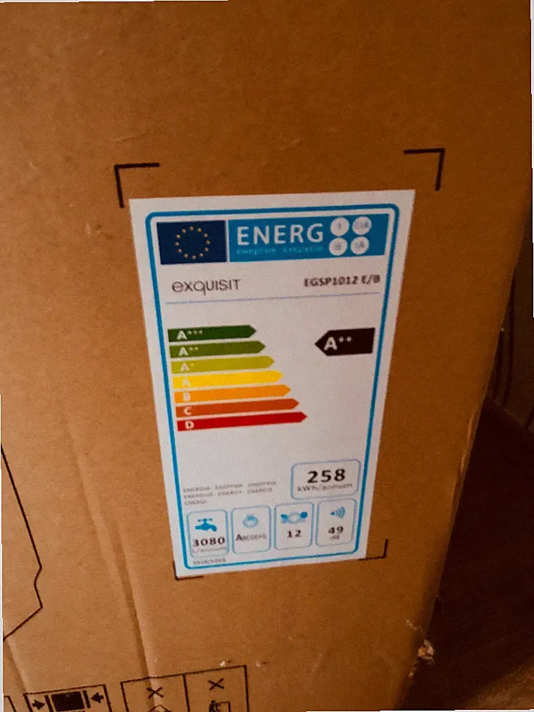 Einbauspülmaschine exquisit neu verpackt 64,5/64,5/89