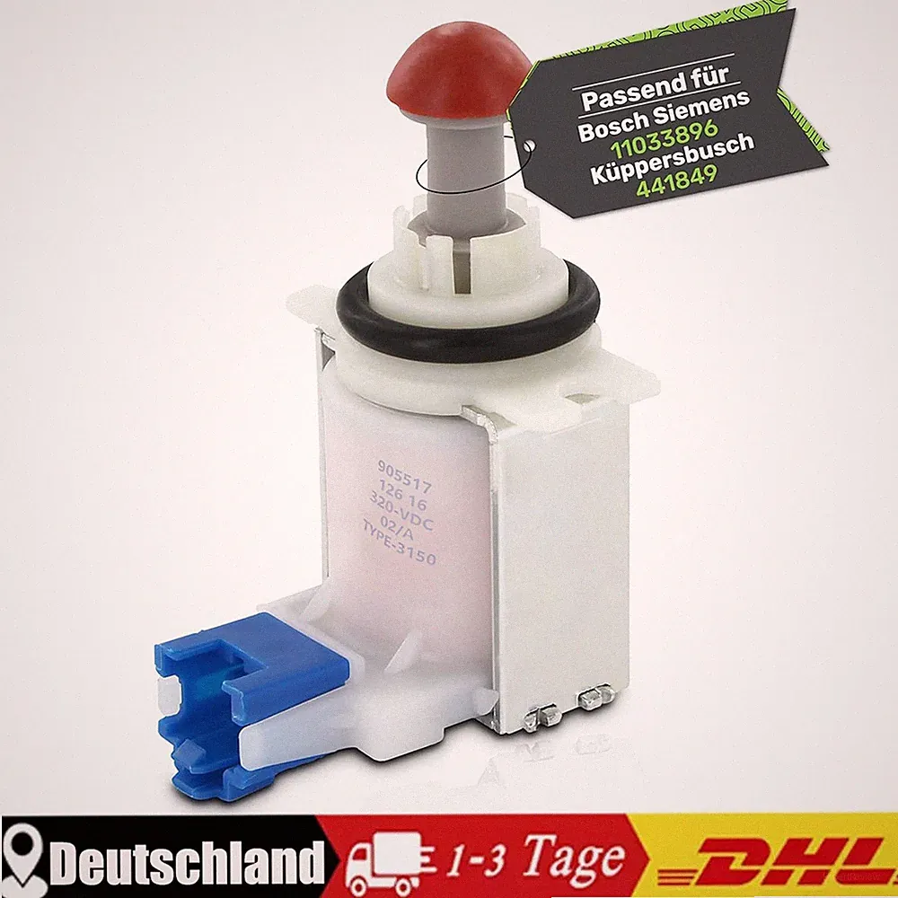 Ersatz Original Bosch Siemens Ablaufventil Ventil für Geschirrspüler 11033896
