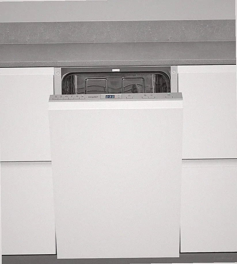 exquisit Einbau-Geschirrspüler EGSP2109-E-030E silber 45cm vollintegriert EEK: E