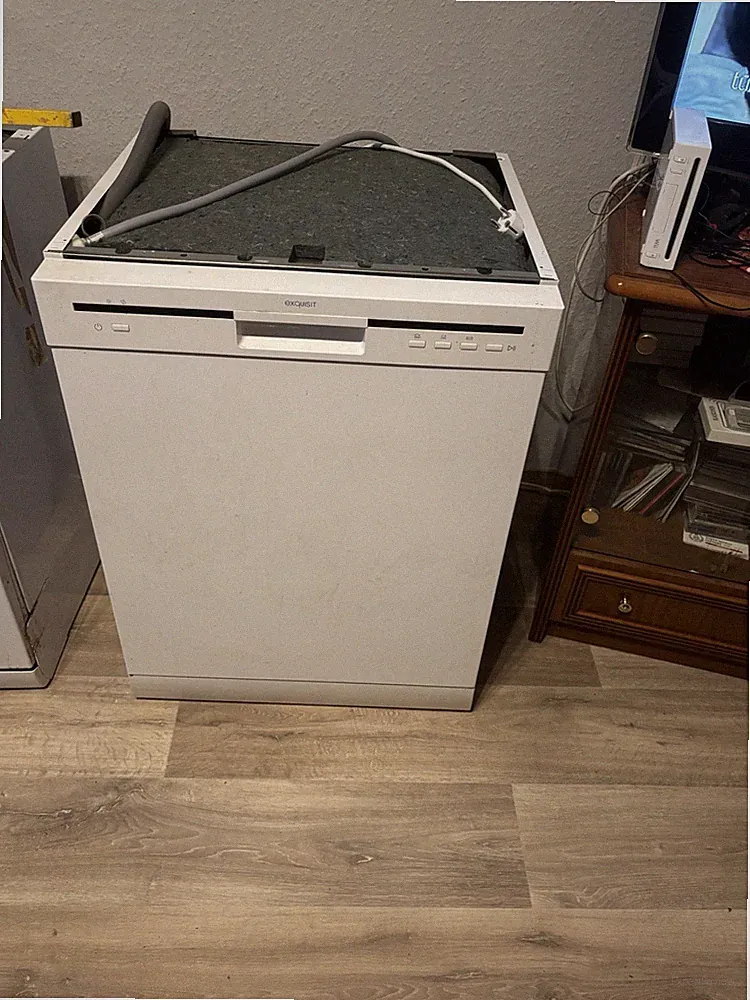 EXQUISIT GSP6012-030E weiß Stand-Geschirrspüler 60 cm #30553854