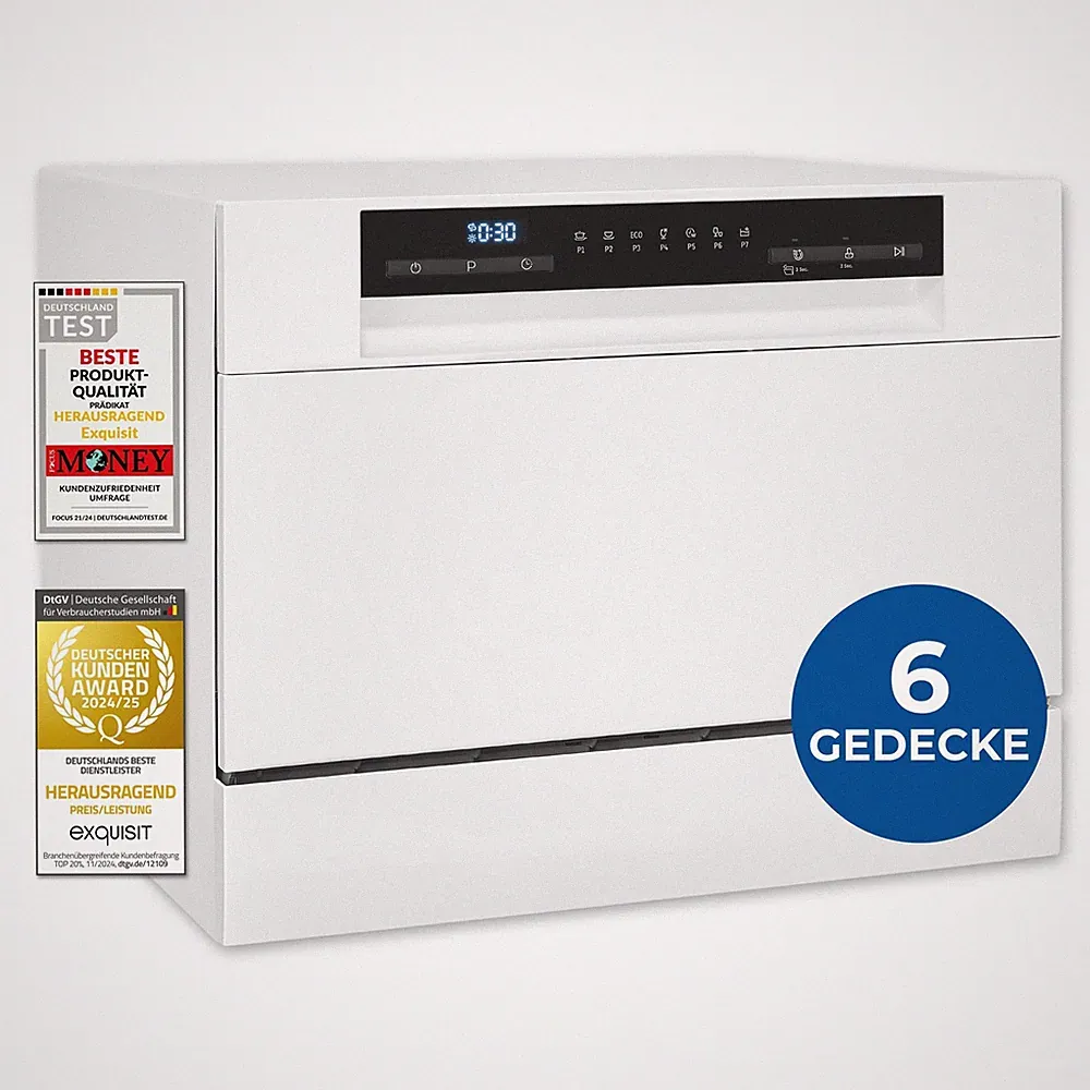 exquisit gsp5206-030d geschirrspüler