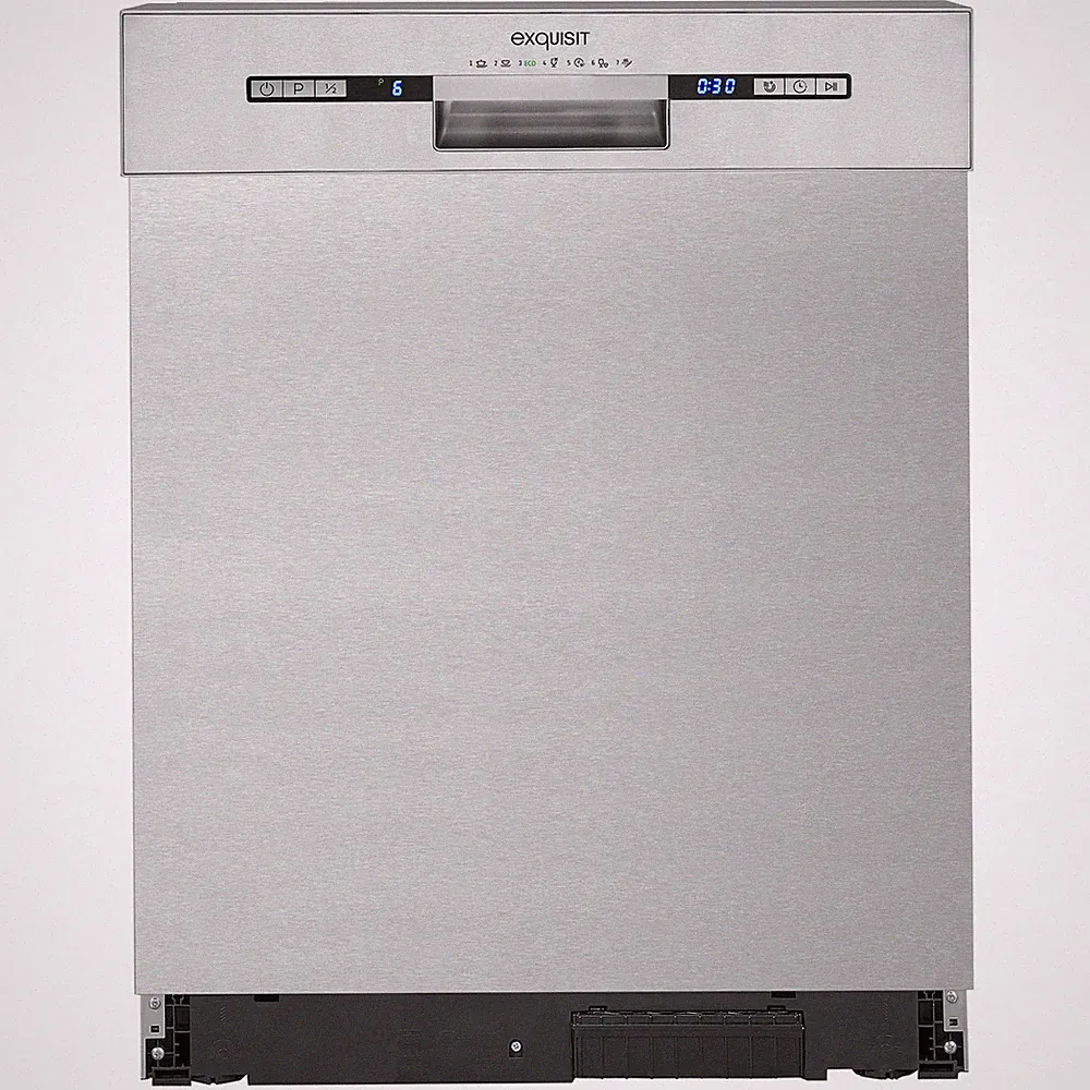 EXQUISIT Unterbau-Geschirrspüler EGSP 9313-EF-030 - Inox - E