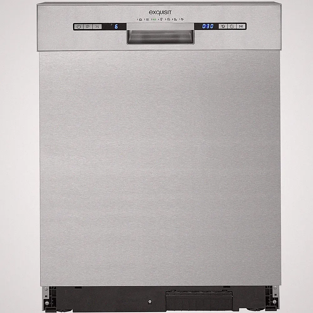 EXQUISIT Unterbau-Geschirrspüler EGSP 9313-EF-030 - Inox - E