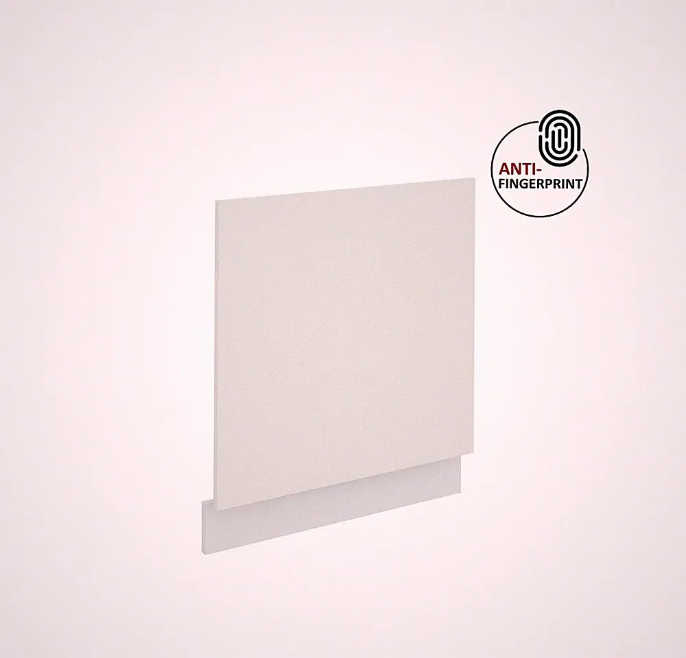 Frontblende für integrierten Geschirrspüler 60 cm ARIA Weiß + Weiss matt