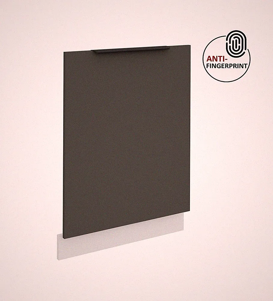 Frontblende für vollintegrierten Geschirrspüler 60 cm ARIA Graphite + Weiss matt
