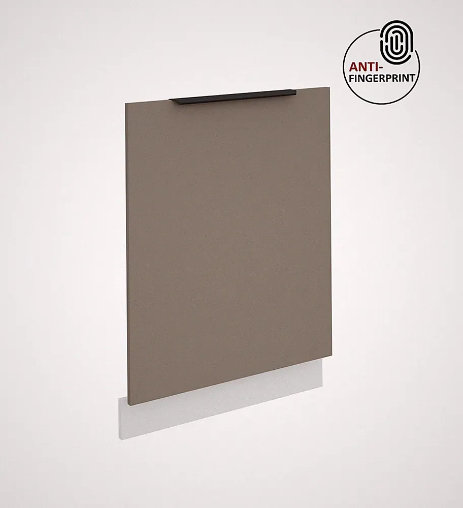 Frontblende für vollintegrierten Geschirrspüler 60 cm ARIA Sandgrau + Weiss matt