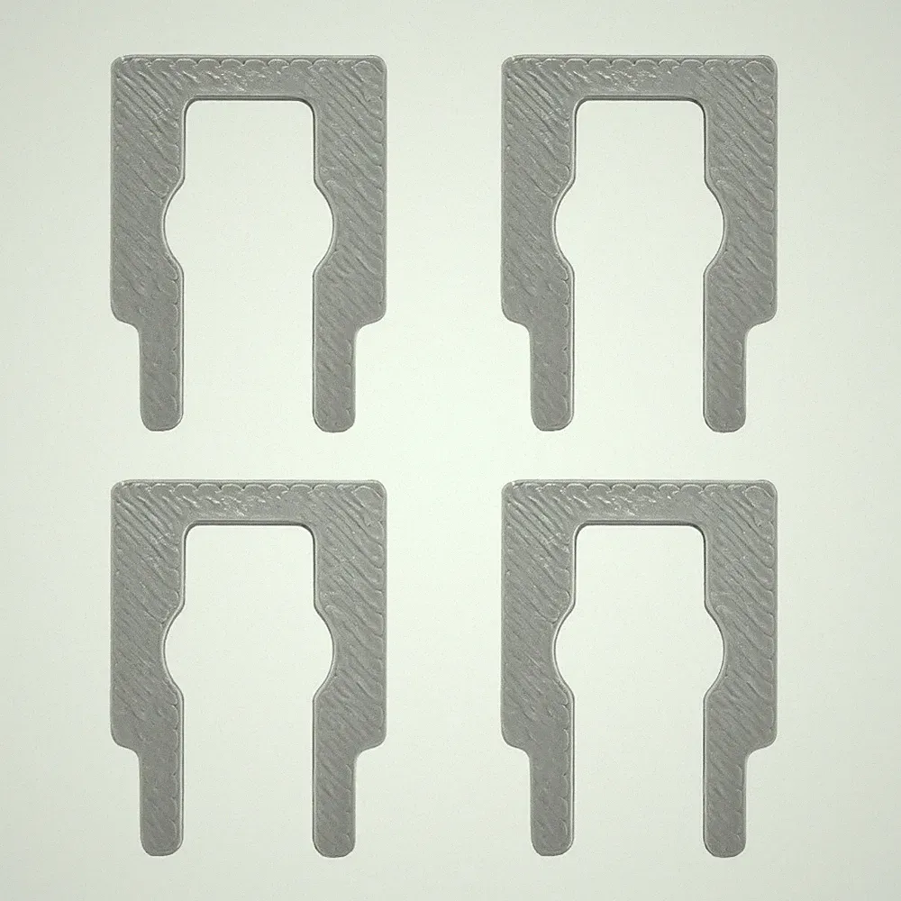 Für Miele Geschirrspülerkorb Befestigungsclips 4 Stück kompakt 1,3x1,75x0,3cm