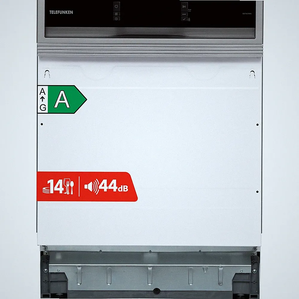 Geschirrspüler 60 cm Einbau Spülmaschine teilintegrierbar 14 Maßgedecke EEK A