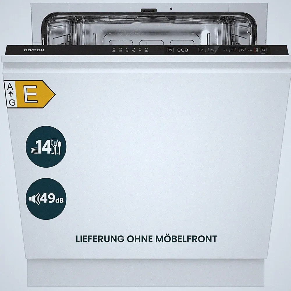 geschirrspüler vollintegrierbar 60 cm touch