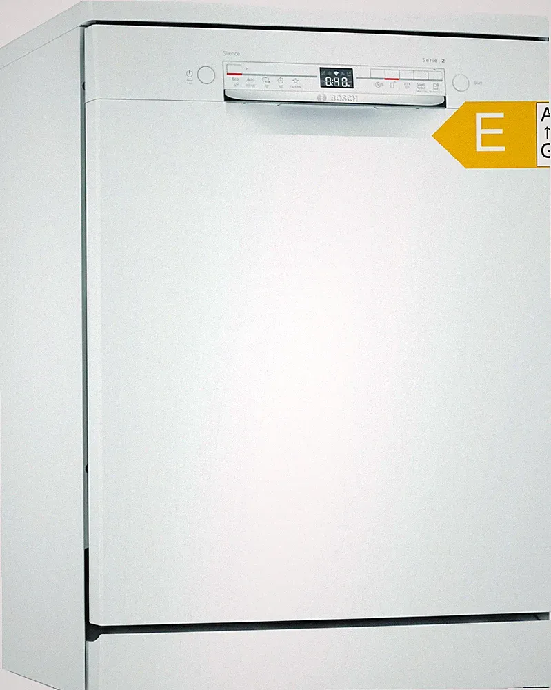 Geschirrspüler 60cm freistehend weiß leise 12 Maßgedecke Home Connect Bosch