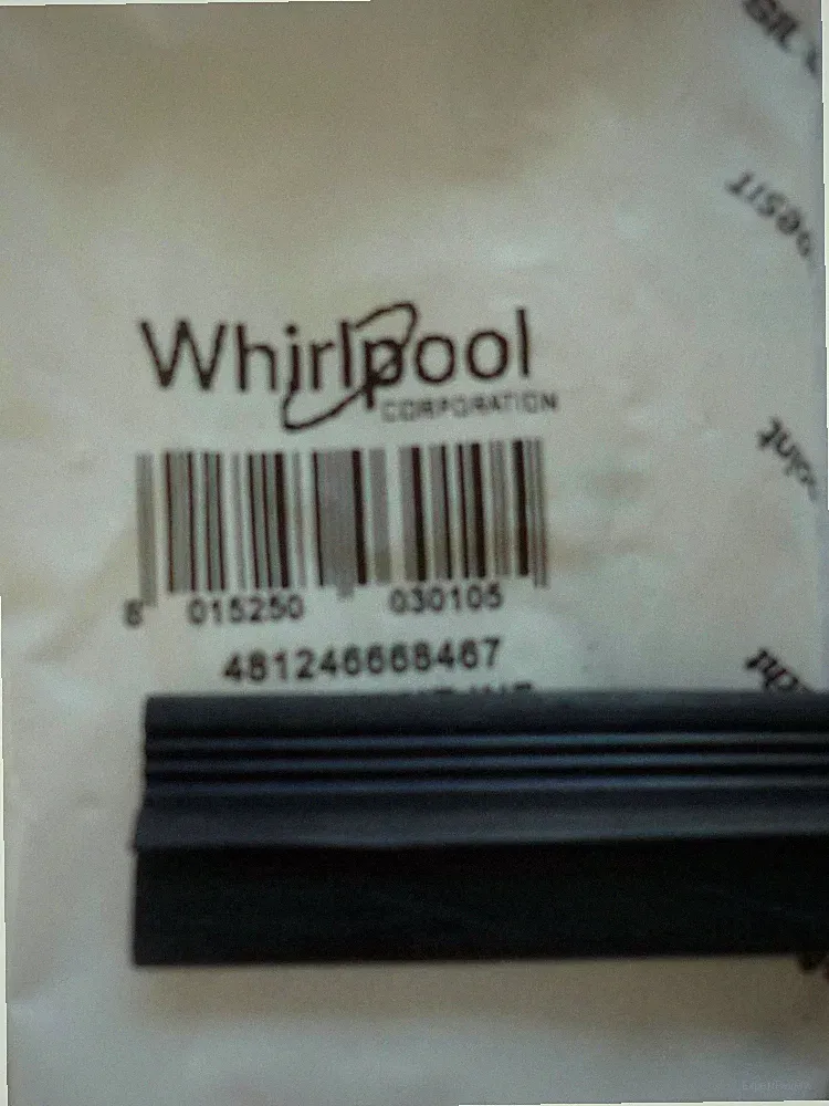 Geschirrspüler Dichtung Gummi 545mm lang unten 481246668467 Bauknecht Whirlpool