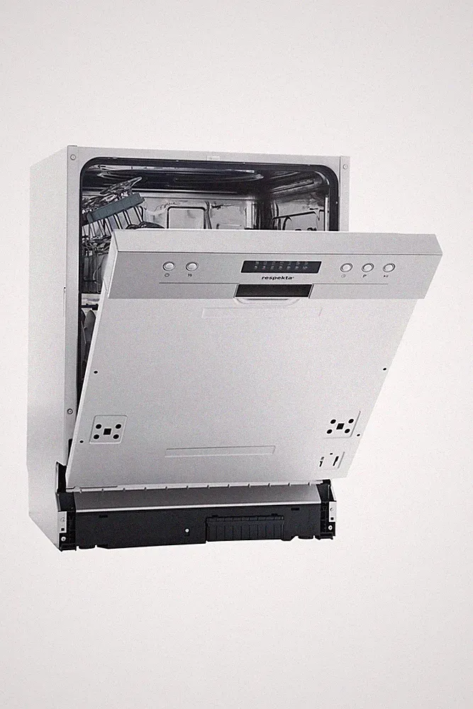 Geschirrspüler Einbau Spülmaschine teilintegriert 60 cm Aquastop Respekta