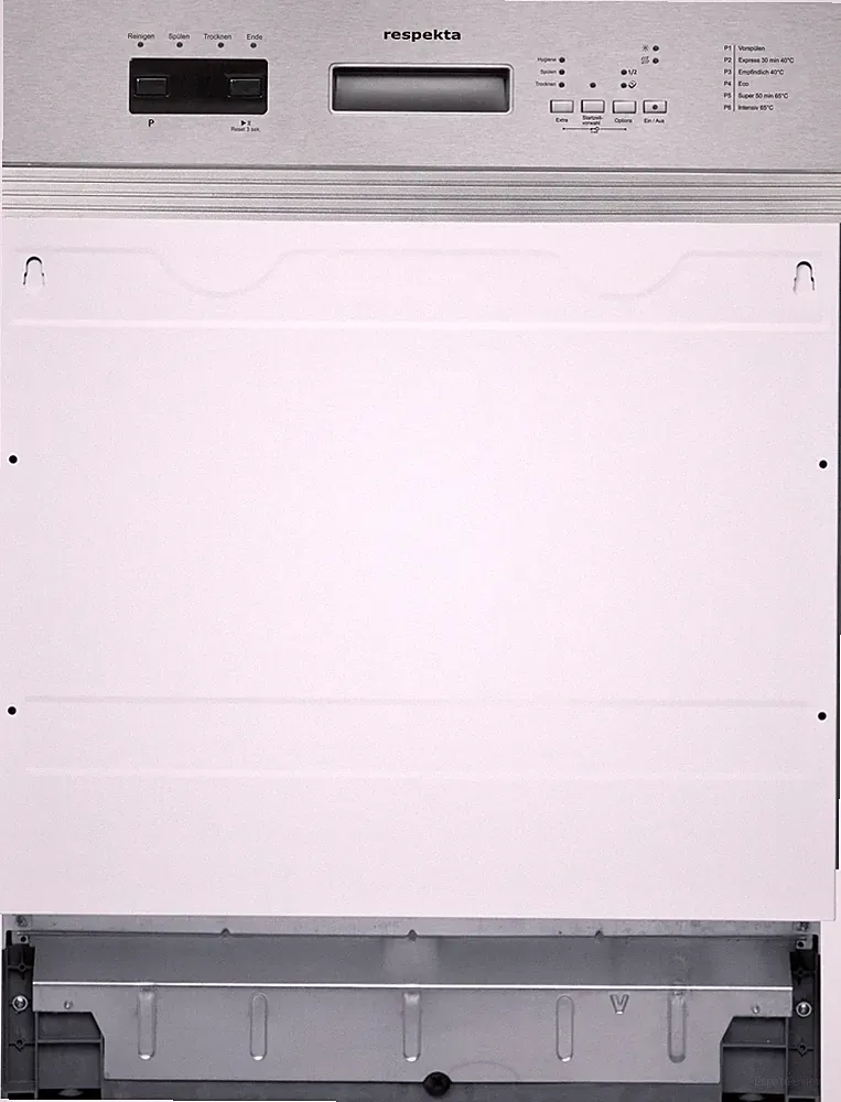 Geschirrspüler Einbau Spülmaschine teilintegriert Aquastop 60 cm Respekta