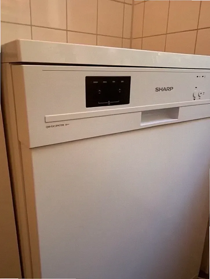 Geschirrspüler Sharp QW-GX13F472W Top Zustand (Spülmaschine)