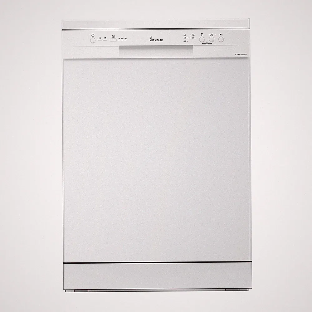 Geschirrspüler Spülmaschine freistehend 60cm weiß 12 Maßgedecke 5 Programme