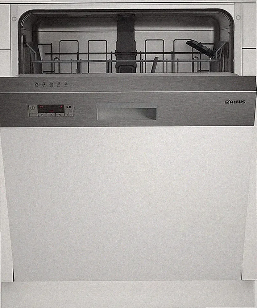 Geschirrspüler teilintegriert 60cm AquaStopp LED-Nachfüllanzeige Altus STN2522XP