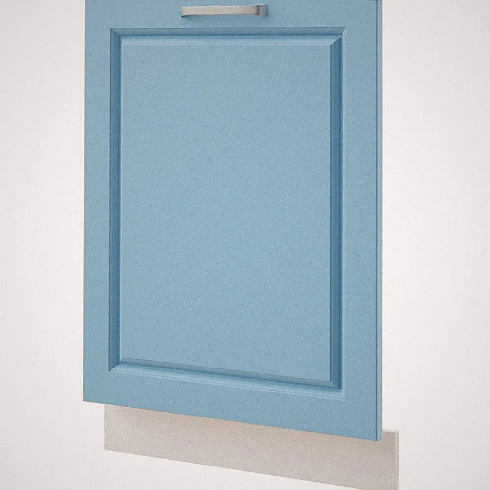 Geschirrspülerfront 60x72cm vollintegriert lackiert Farbe wählbar (PE-ZM/60)