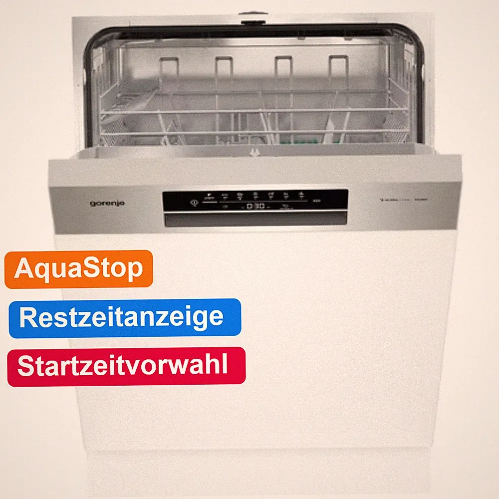 geschirrspüler gorenje 60 cm teilintegriert