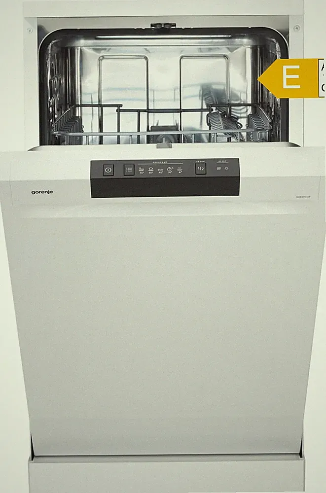 Gorenje Geschirrspüler 45cm Weiß GS520E15W 9 Maßgedecke 5 Programme