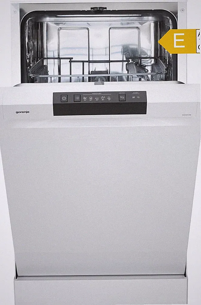 Gorenje Geschirrspüler 45cm Weiß GS520E15W 9 Maßgedecke 5 Programme