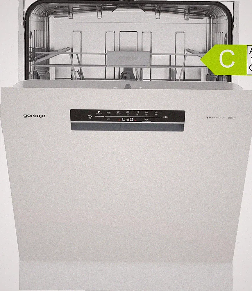 Gorenje Geschirrspüler 60cm Unterbau Weiß 14 Maßgedecke 45dB TotalDry