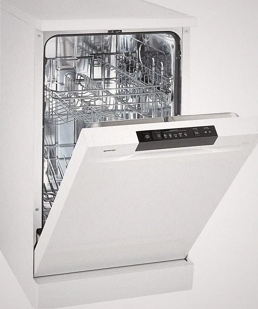 Gorenje - Geschirrspüler GS520E15W - 45 cm - Freistehend - Leise - Sparsam