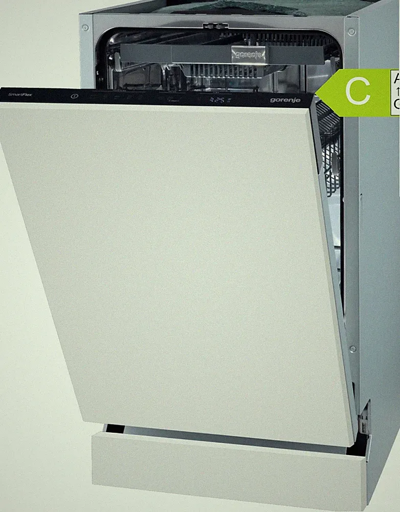 Gorenje Geschirrspüler vollintegrierbar 45cm 10 Maßgedecke 42dB Weiß