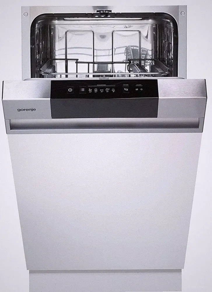 Gorenje GI520E15X 45 cm Geschirrspüler teilintegriert (ohne Front) Leise 9