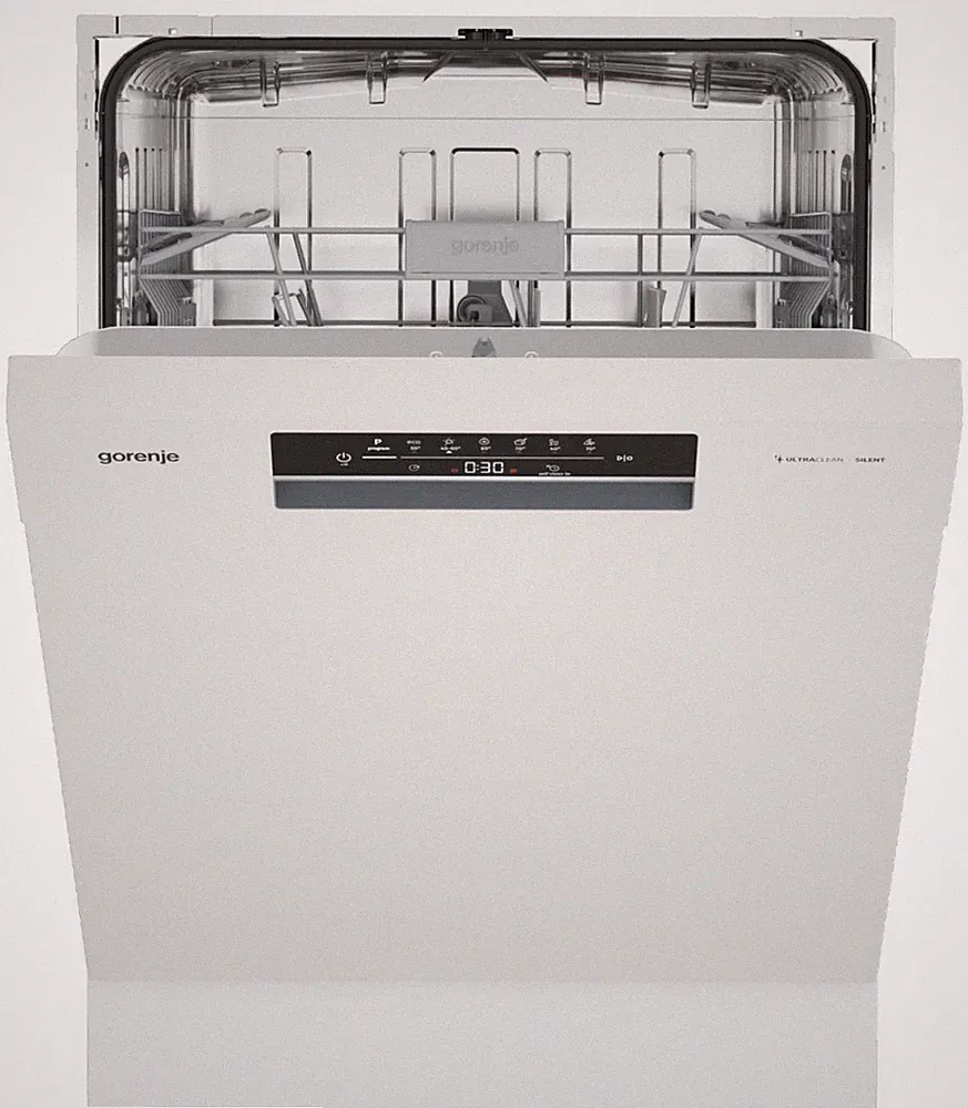 Gorenje GU642C90W 60 cm Geschirrspüler unterbaufähig Leise 14 Maßgedecke
