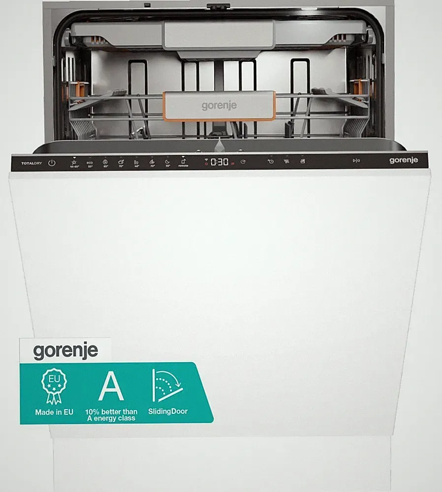 Gorenje GV673A65 60 cm Geschirrspüler unterbaufähig Sehr leise 16 Maßgedecke