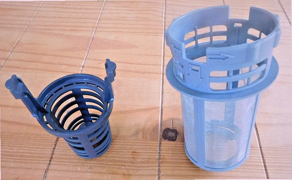 Grobfilter + Microfilter Set Beko 1796092100 für viele Geschirrspüler geeignet