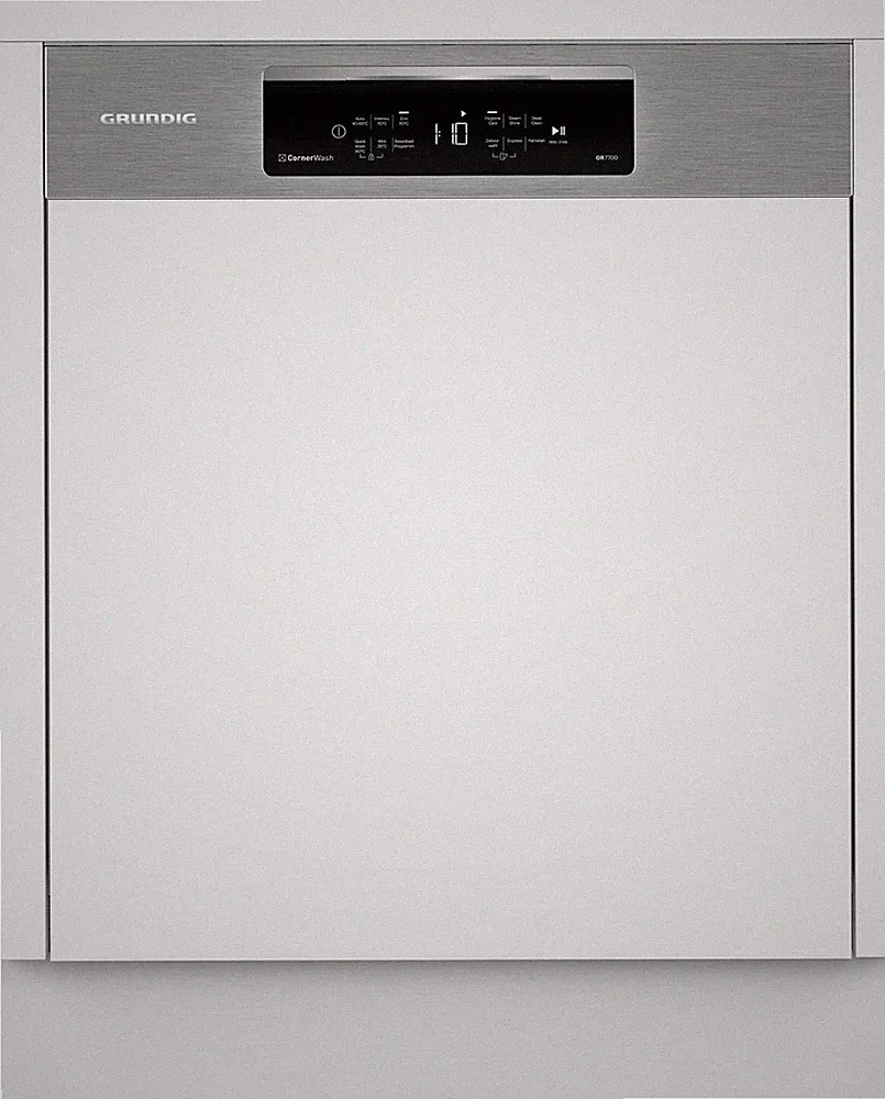 Grundig GNSP4510XCW Teilintegrierter Geschirrspüler 60cm Blende Edelstahl EEK A