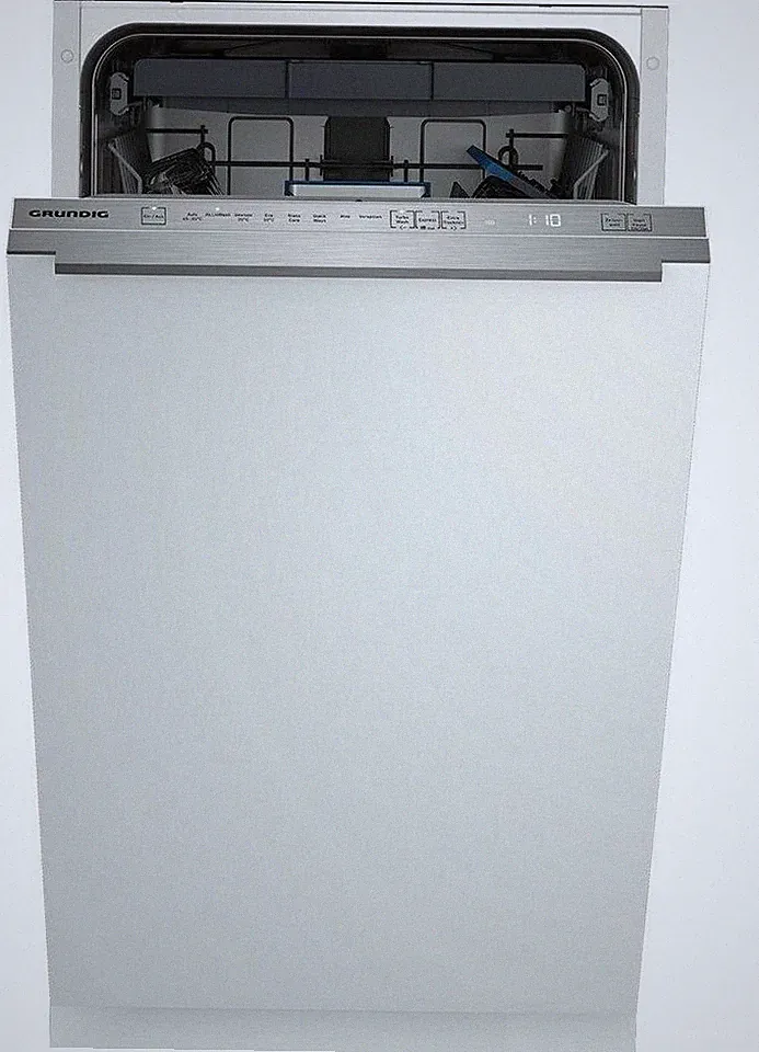 Grundig GSV 42835 vollintegrierbarer 45er Geschirrspüler, 11 Maßgedecke EEK D