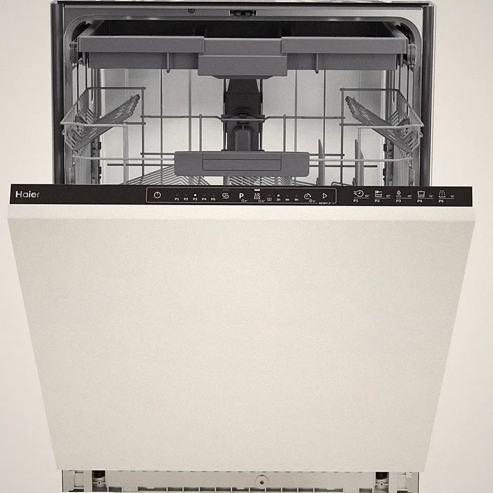 Haier XI 4C4E1B-84 Washlens Plus Series 2 Geschirrspüler Einbaugerät Grau