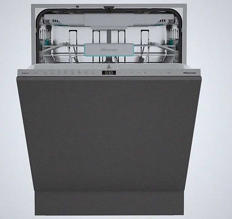 Hisense HV16B Einbau Geschirrspüler 60CM 16 Bestecke 3 Körbe AUTODRY CE B