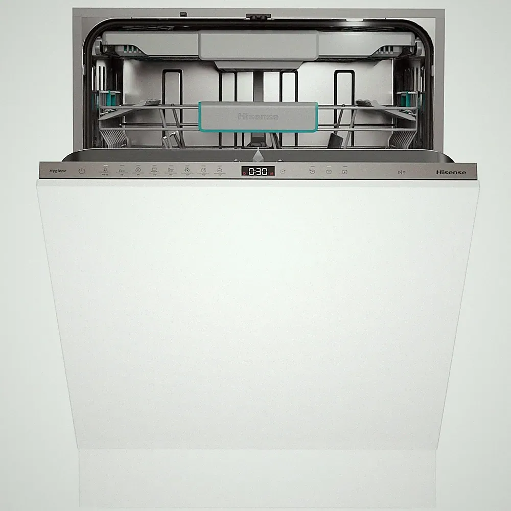 HISENSE HV663A65 Einbaugeschirrspüler 60 cm 16 Maßgedecke Inverter Auto Dry A