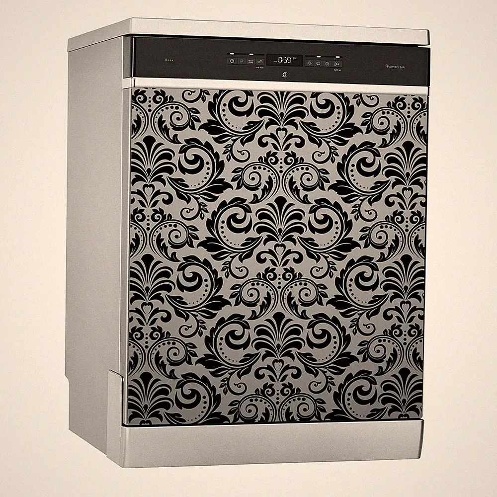 Küche Spülmaschine Geschirrspüler Magnet Magnetmatte Ornamente Abstrakt
