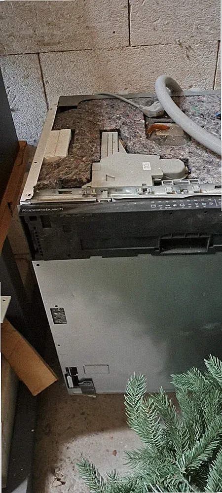 Küppersbusch Spülmaschine Korbrollen Oberkorb für IGV 456-1, 91163520700