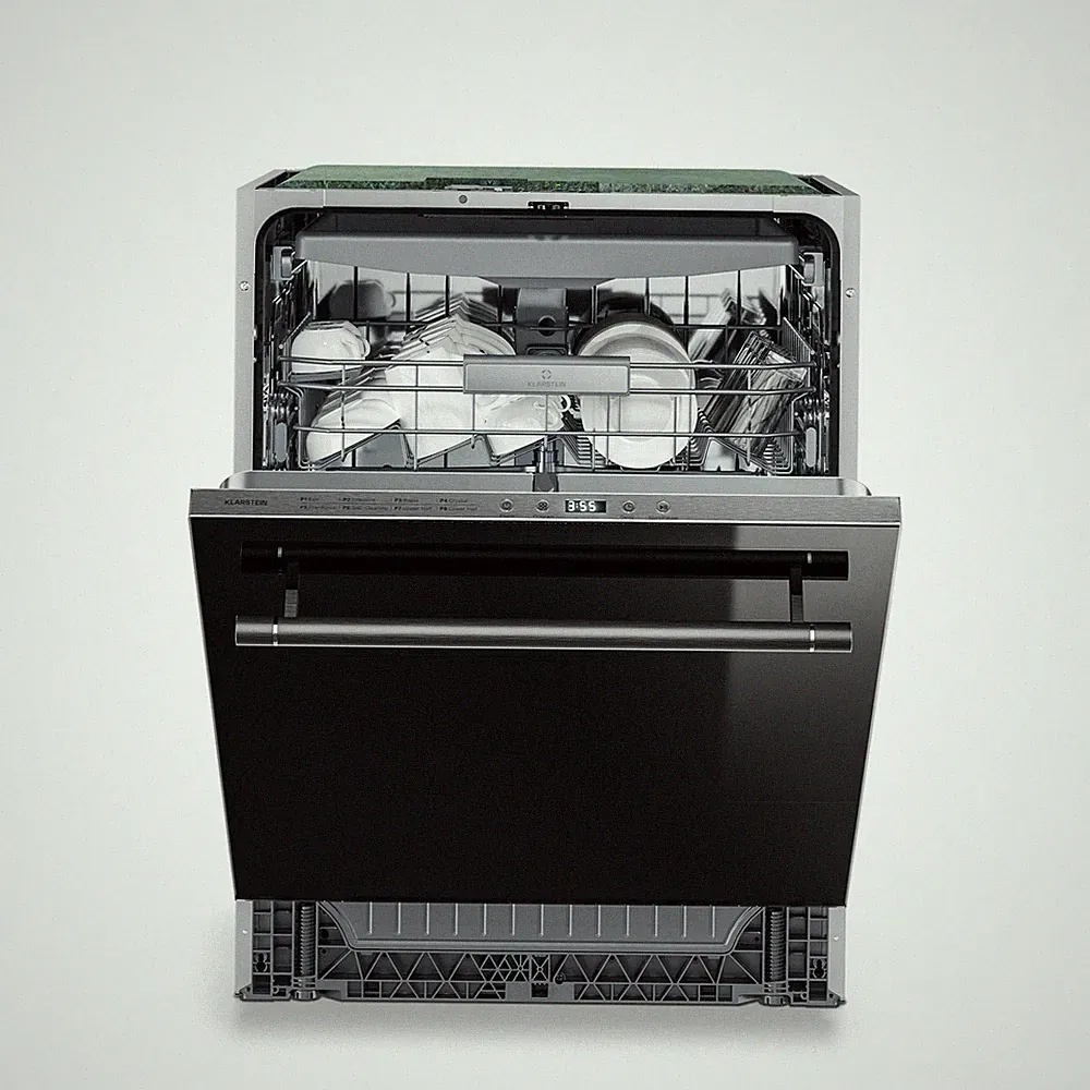 Luxara Einbauspülmaschine | 8 Programme | Aqua-Stop-Technologie | 1900 W | 60 cm