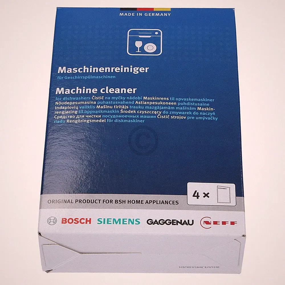 Maschinenreiniger Bosch 00312478 für Geschirrspüler 4 x 45 g