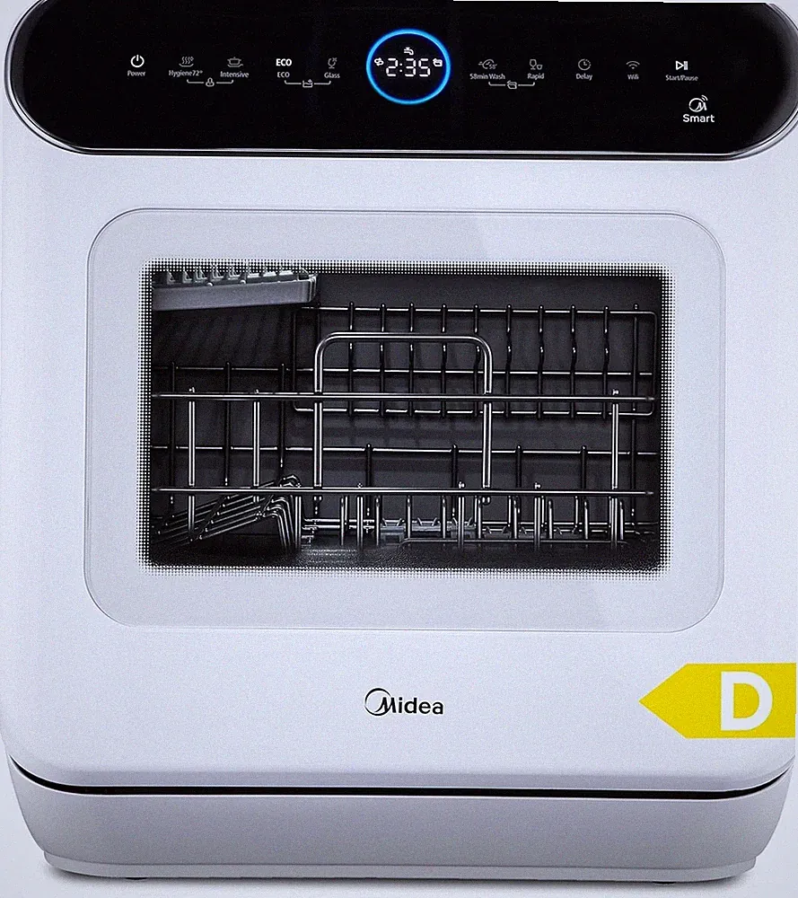 Midea MDWMT0305EW-WE Tischgeschirrspüler Spülmaschine LED-Display #Y86-1387