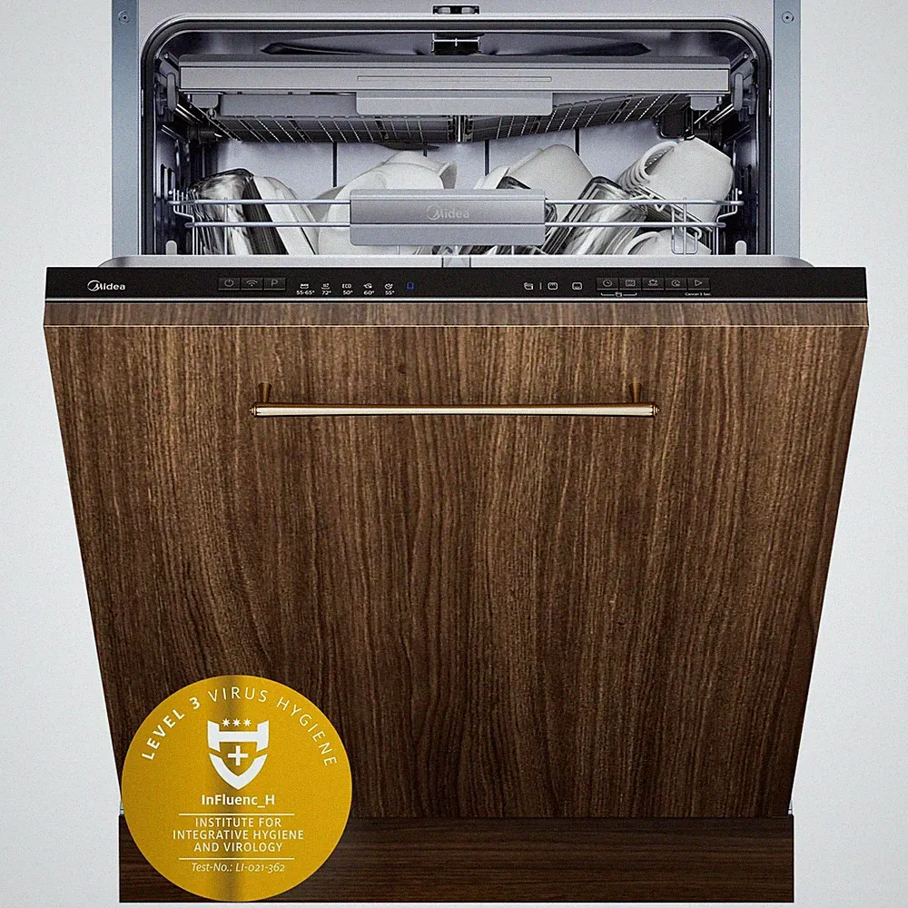 Midea SV 7.03M14B Spülmaschine Vollintegriert 60 cm 14 MGD Besteckschublade
