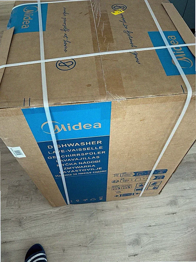 Midea vollintegrierter Geschirrspüler 60 cm 14 Maßgedecke