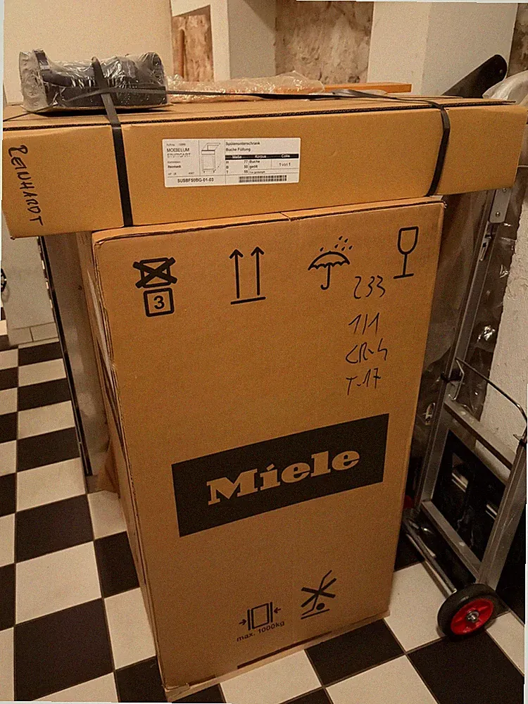 MIELE G 5740 SCU SL Edelstahl Geschirrspüler CleanSteel NEU Ungeöffnet