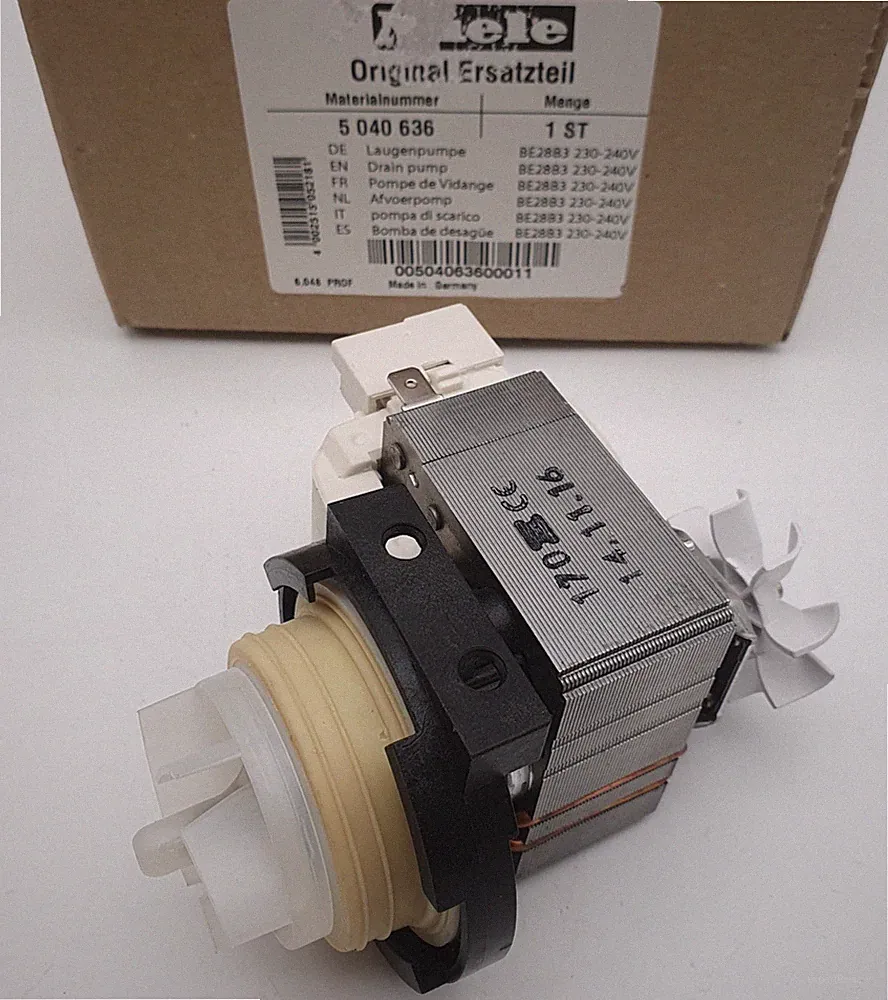 Miele Laugenpumpe BE28B3-171 80W 230-240V Geschirrspüler T.Nr. 5040636