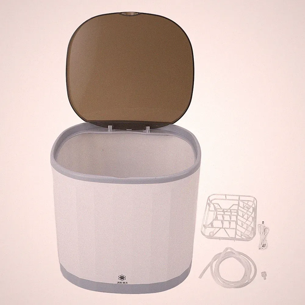 Mini Geschirrspüler Tragbare Vollautomatische 360° Omni Directional 4L 5V USB