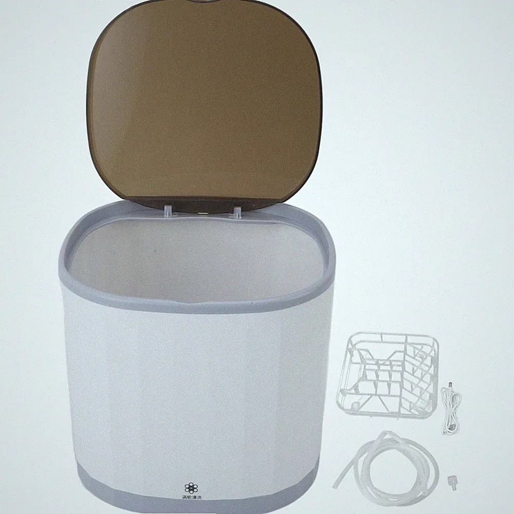 Mini-Geschirrspüler USB tragbar Spülmaschine für Teetassen 4L Klare Reinigung
