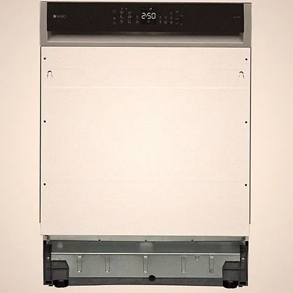 Nabo Geschirrspüler teilintegrierbar Einbaugeschirrspüler Spülmaschine 60cm Best